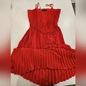 Banana republic red dress